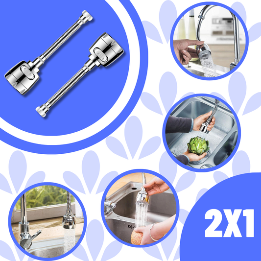 Cabeça de torneira flexível 2 modos (OFERTA 2X1)